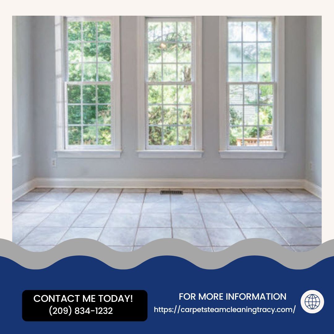 Grime can hide in corners and grout, which is why my tile cleaning focuses on detailed care. I help floors regain a cleaner, brighter look. Book your tile service today.
#TileCleaning
https://carpetsteamcleaningtracy.com/tile-cleaning