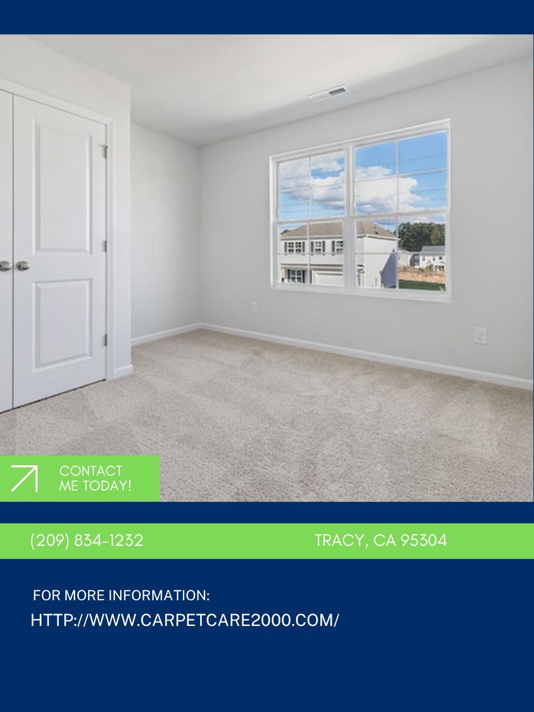 Deep cleaning methods can help carpets look renewed. I use carpet steam cleaning to target embedded dirt and help refresh carpeted areas. Send me a message at (209) 834-1232 to learn more.
#CarpetSteamCleaning #CleanerHomeToday 
http://www.